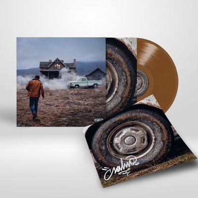 Salmo - Ranch - Vinile  lp brown autografato  alternative cover -  limited ed...