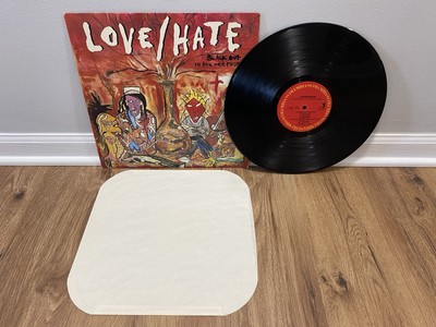 VINTAGE 1990 LOVE/HATE BLACKOUT IN THE RED ROOM COLUMBIA C45263 VINYL LP RECORD