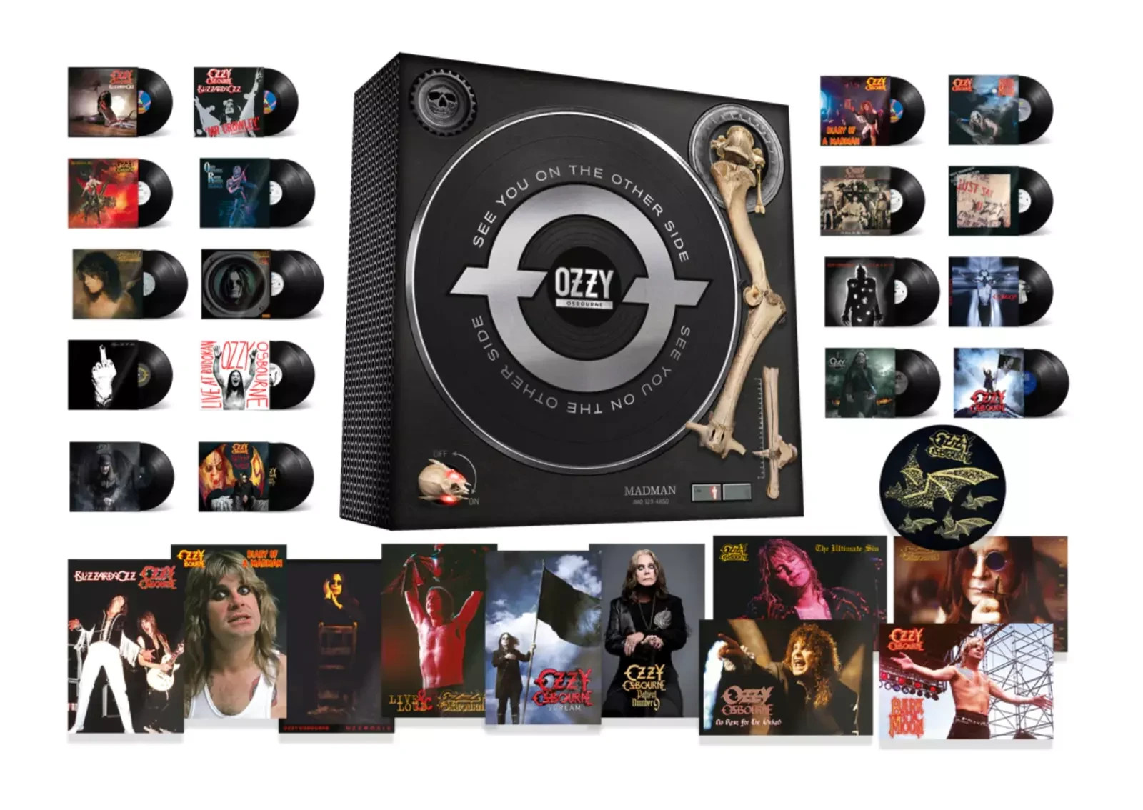 Ozzy Osbourne See You On The Other Side v2.0 Vinyl BOX SET SIGNED 18 LP s NEW