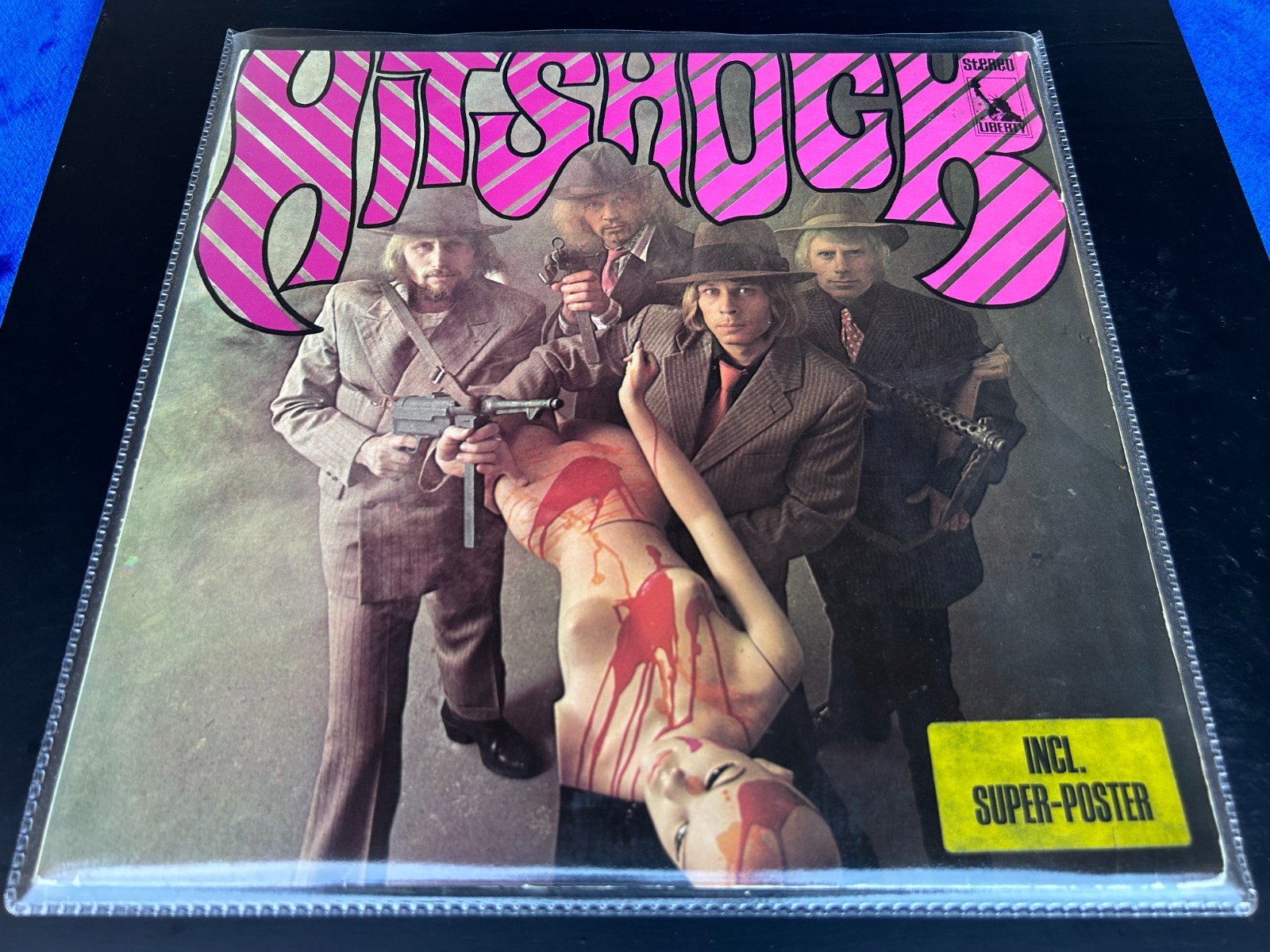 THE PETARDS - Hitshock LP 1970 - GERMANY Psychedelic Rock/Hard Rock MEGA RARE   