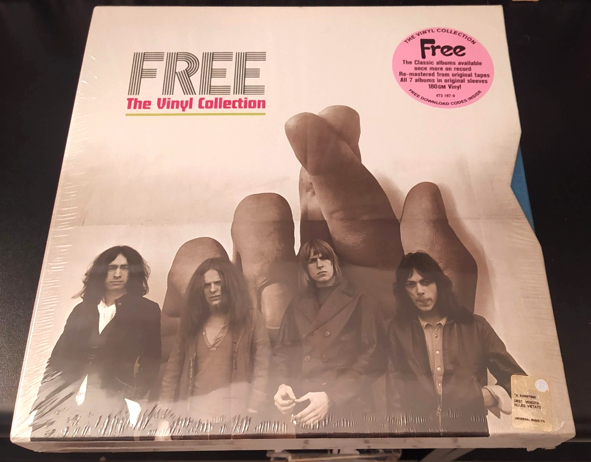 FREE The Vinyl Collection BOX 7 LP vinyl EU 2016 new and sealed  