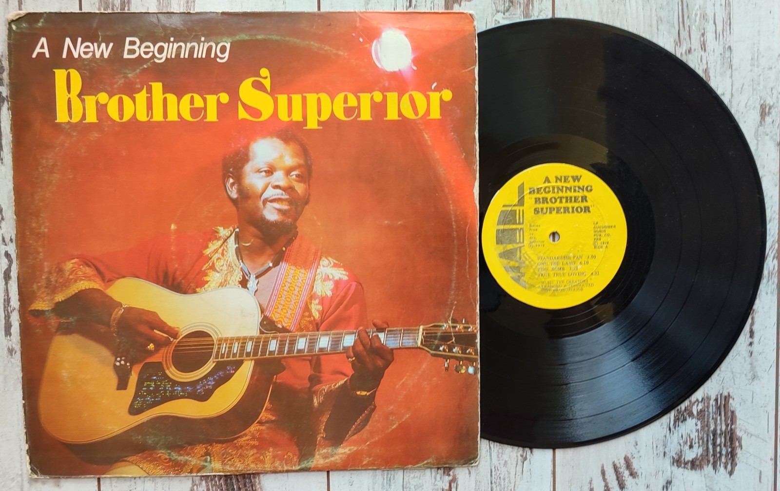 Brother Superior  A New Beginning  Killer Soca Disco Funk Reggae Trinidad LP