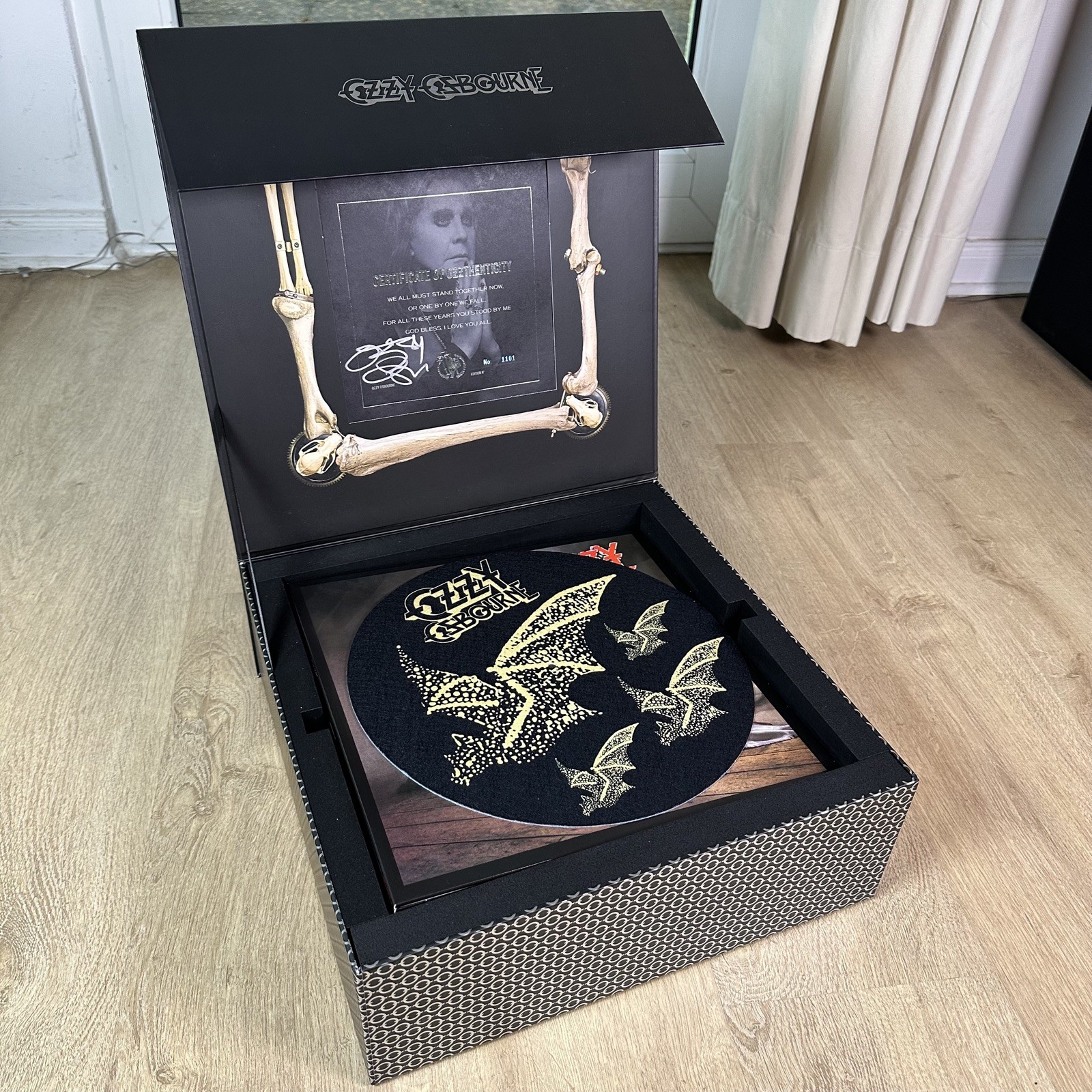Ozzy Osbourne SIGNED See You On The Other Side v2 Super Deluxe 27  Vinyl Box NEW