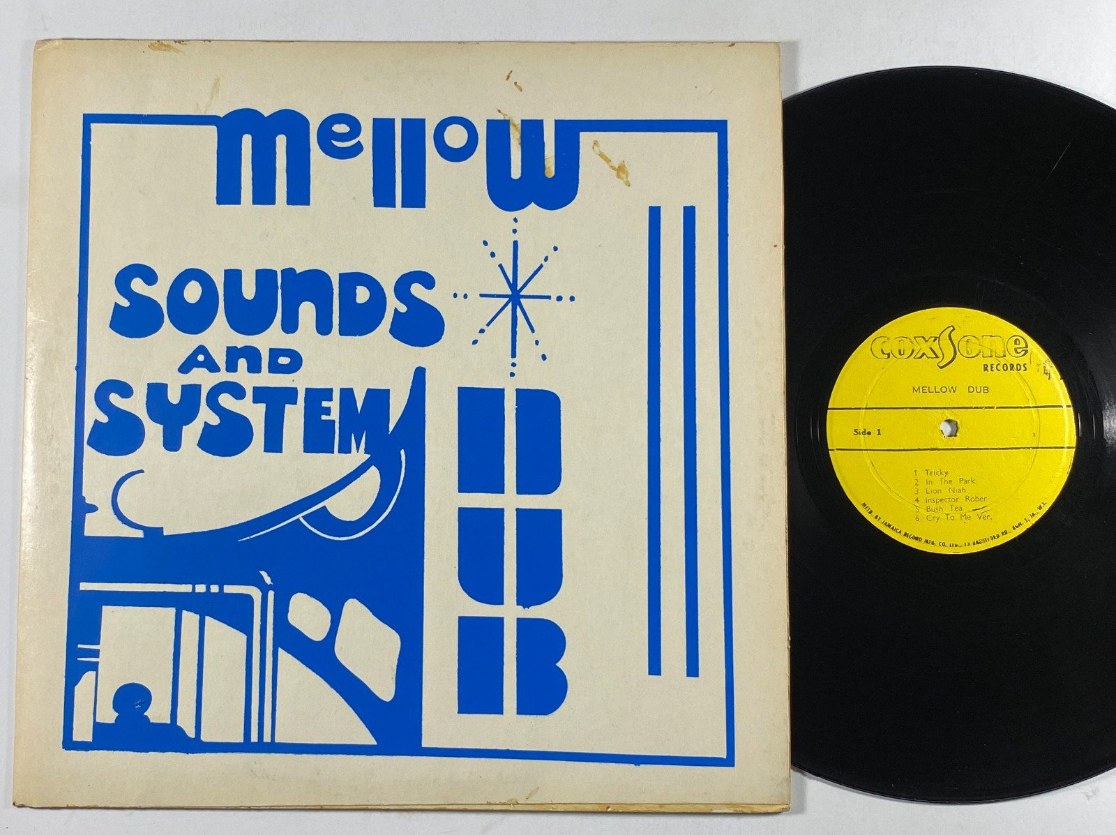 Dub Specialist  Mellow Sounds   Dub  Reggae LP Coxsone Silk Screened
