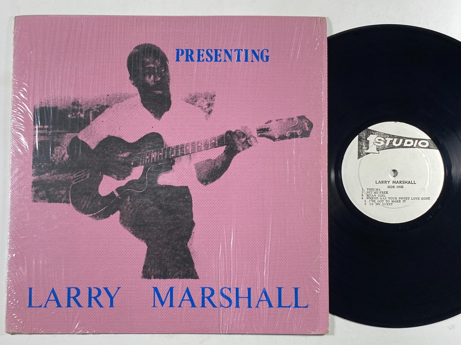 Larry Marshall  Presenting  Reggae LP Studio One Silk Screened
