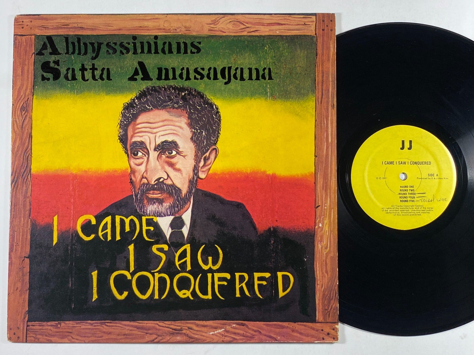 The Revolutionaries  I Came I Saw I Conquered  Reggae LP JJ