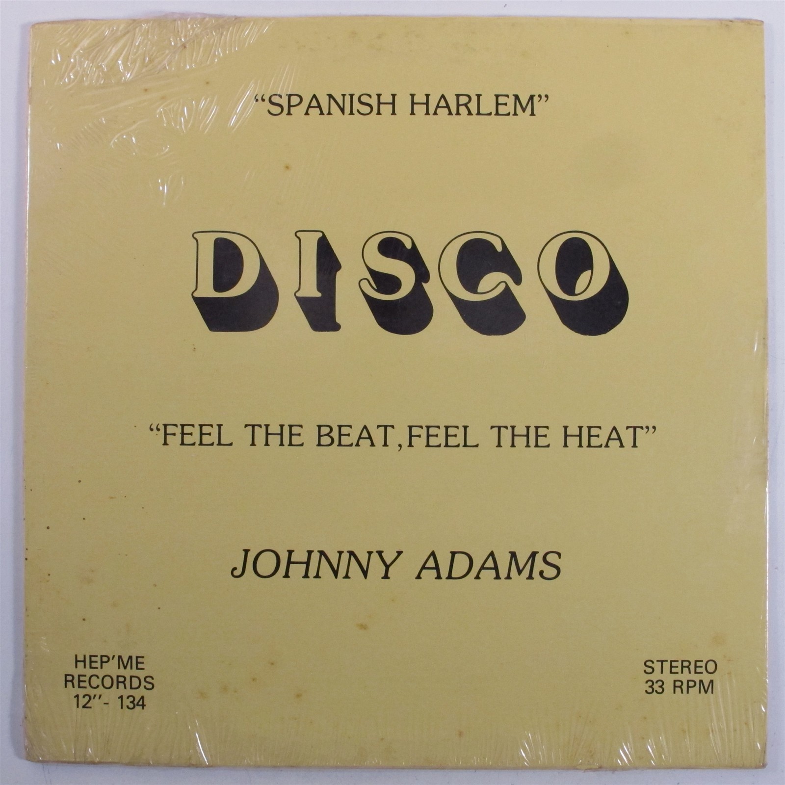 JOHNNY ADAMS Spanish Harlem HEP ME 12  SEALED