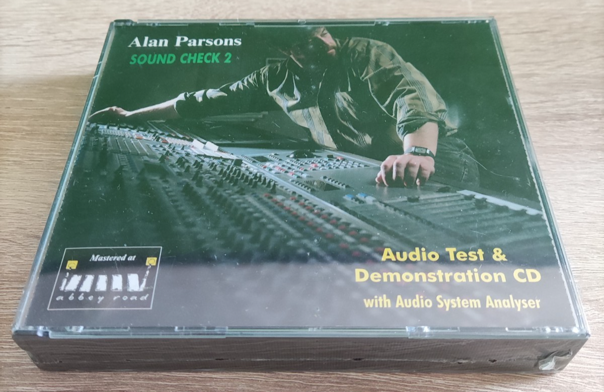 Sound Check 2 Alan Parsons CD Audio Response Analysator Original verschwei  t