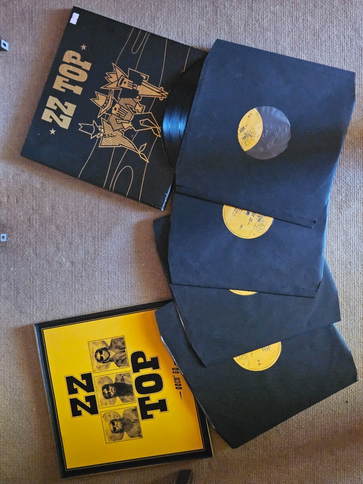 ZZ Top - Goin  50  5 LP - Box set, Compilation, Limited edition   VINILE 
