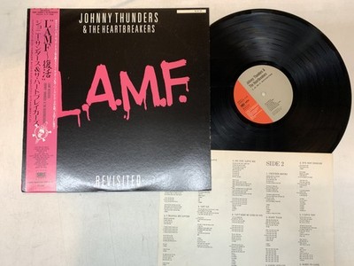 Johnny Thunders   The Heartbreakers L.A.M.F. Revisited Japan LP OBI  98663ER 