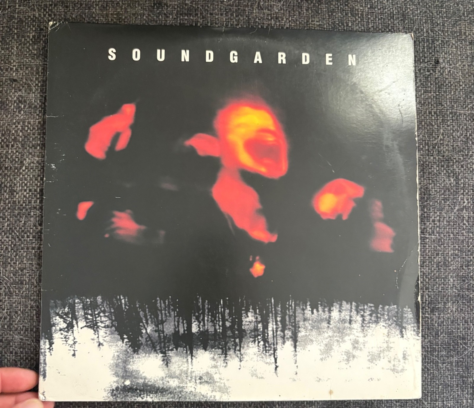 Soundgarden Orange Superunknown Vinyl 1994- OIS included- Grunge Original LP