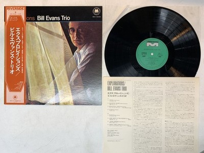 Bill Evans Trio Explorations Japan LP OBI  12479ER 