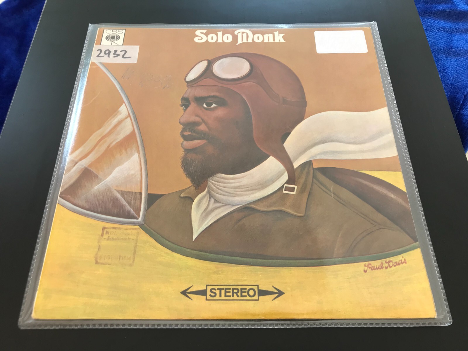 THELONIOUS MONK - Solo monk LP 1965 - UK Jazz VERY RARE   