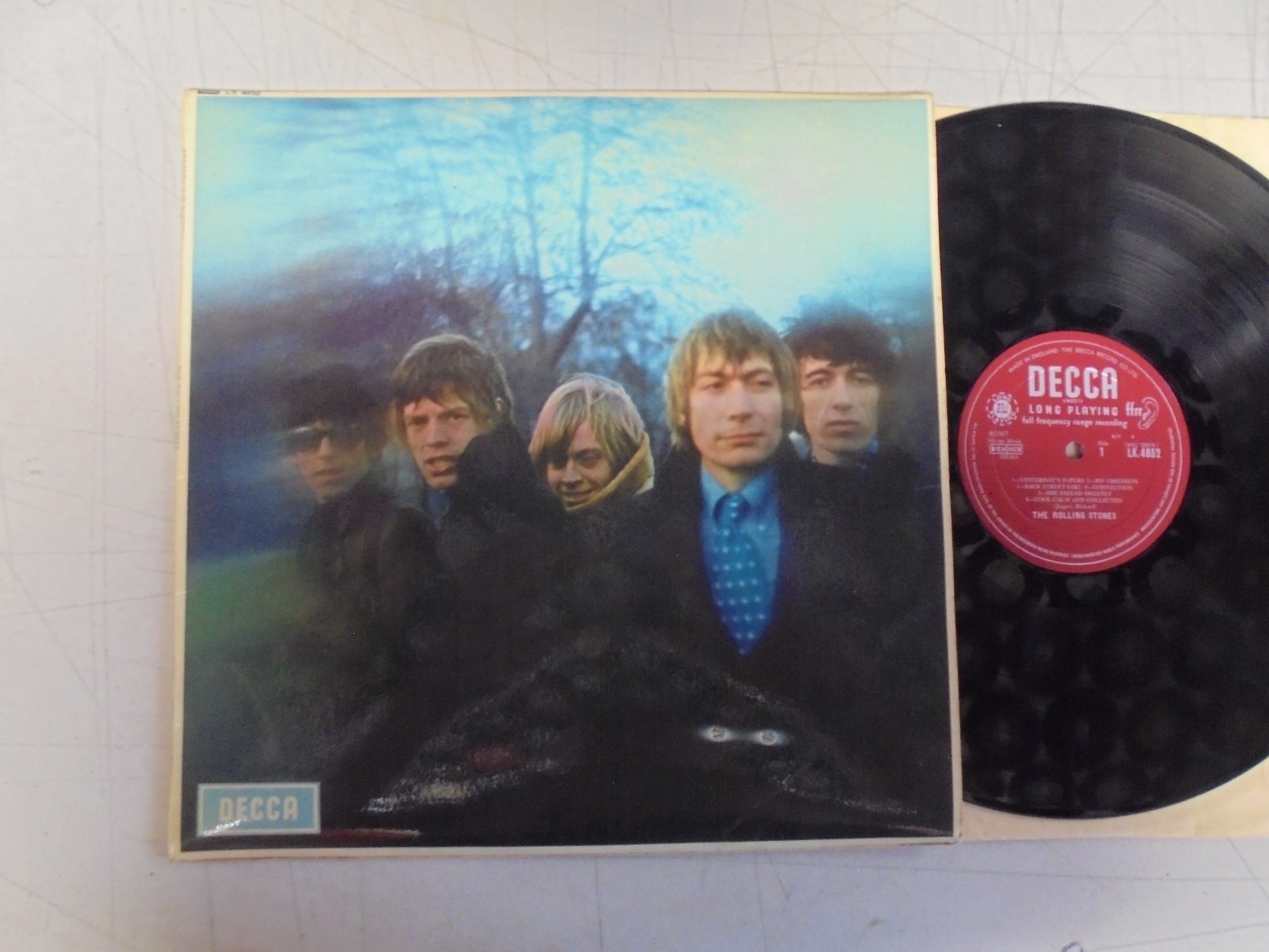 ROLLING STONES Between The Buttons UK  DECCA 1st Press Mono EX  VINYL 