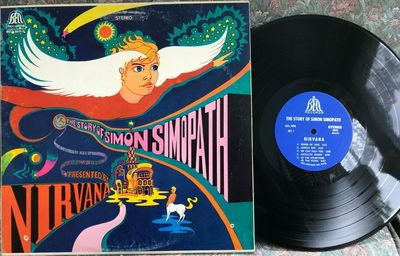 Nirvana The Story Of Simon Simopath LP VG++ vinyl 1968 US Psych Pro Cleaned