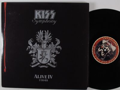 KISS Symphony   Alive IV SANCTUARY 3XLP VG  Ltd  Ed  9542 10000 tri fold cover z