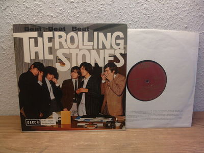 Rolling Stones 10inch Vinyl 1965 Beat Beat Beat German Original plays Mint 