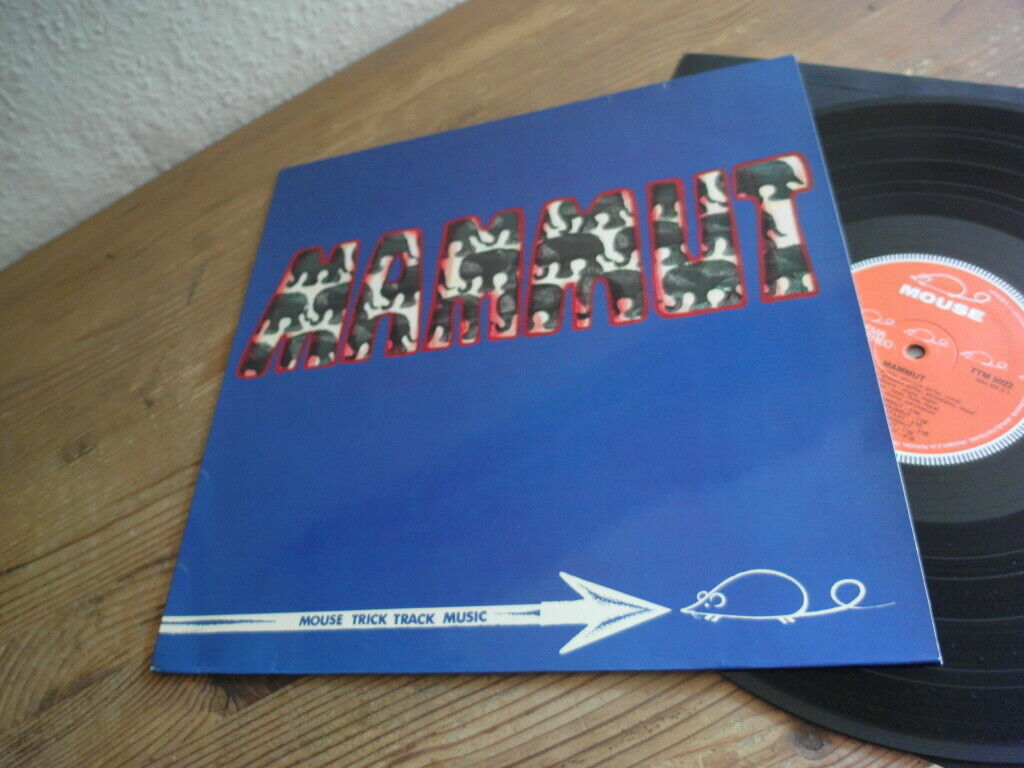 MAMMUT SAME ORIGINAL MOUSE TRICK TRACK MUSIC 1971 MEGA KRAUTROCK LP IN MINT 
