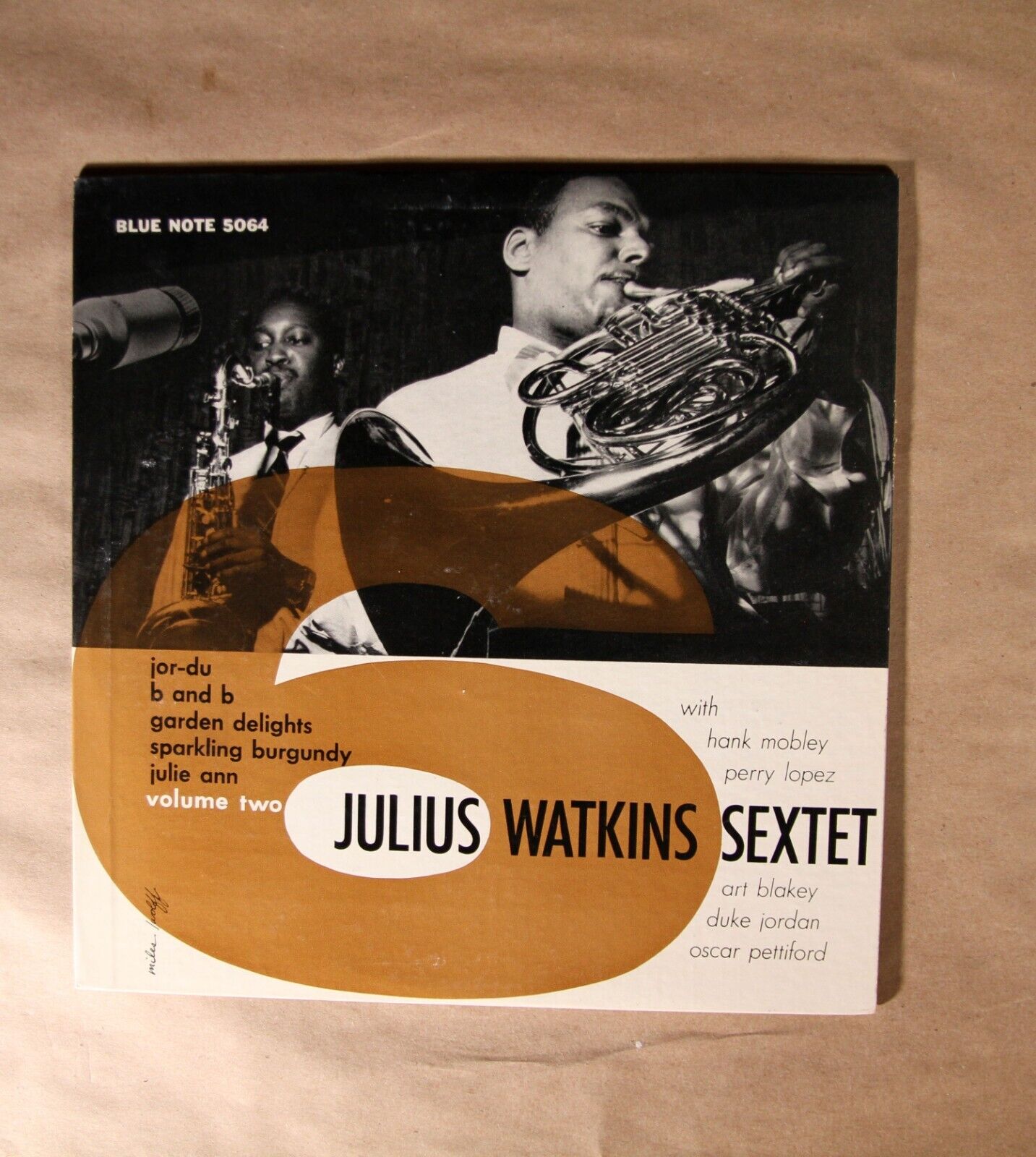 Julius Watkins Sextet w  Hank Mobley BLUE NOTE 5064 M M MONO JAZZ 10 LP