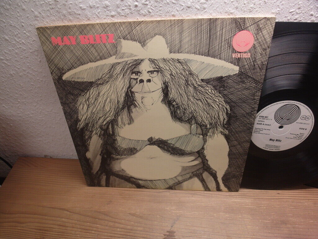 MAY BLITZ SAME LP megarare VERTIGO SWIRL LP 1970 Blues, PROG. MONSTER  