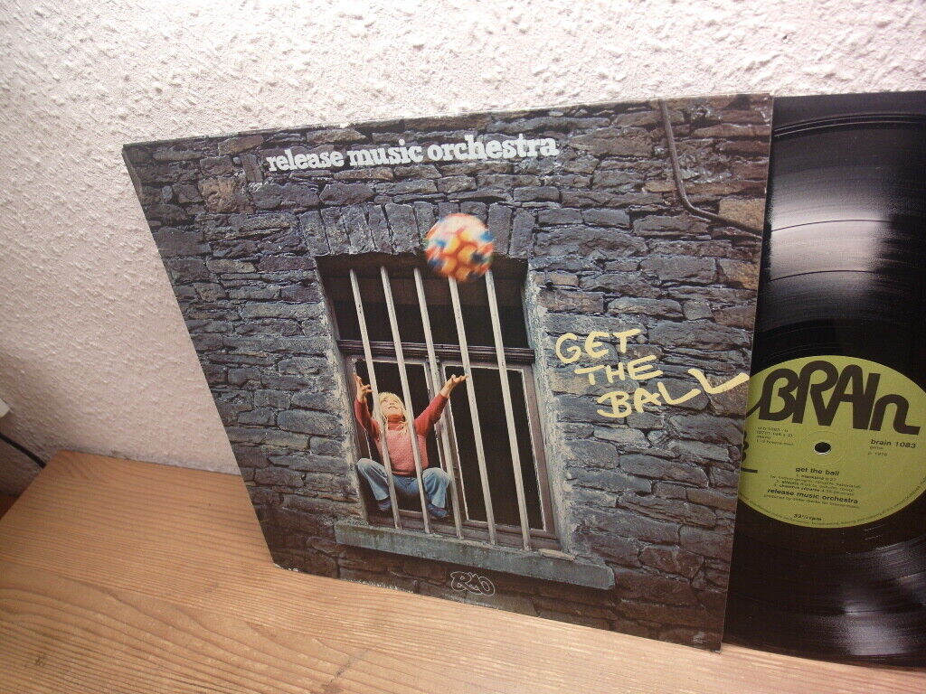 Release Music Orchestra     Get The Ball rare Green Brain 70s Lp mint- KRAUTROCK