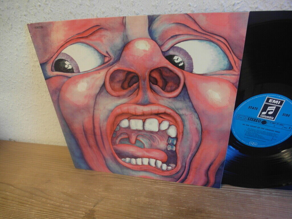 King Crimson     In The Court Of The Crimson King German 1st Press 1970 Psych