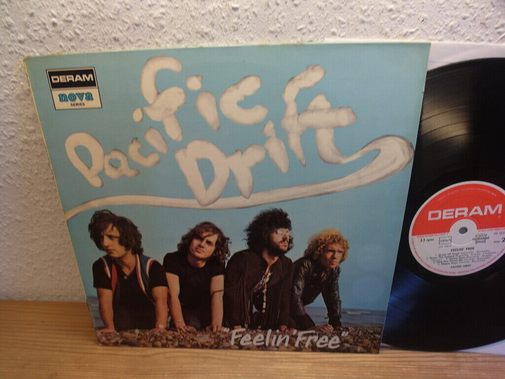 Pacific Drift     Feelin  Free Vinyl Lp 1970 Mint- Prog Rock / Top rare Deram