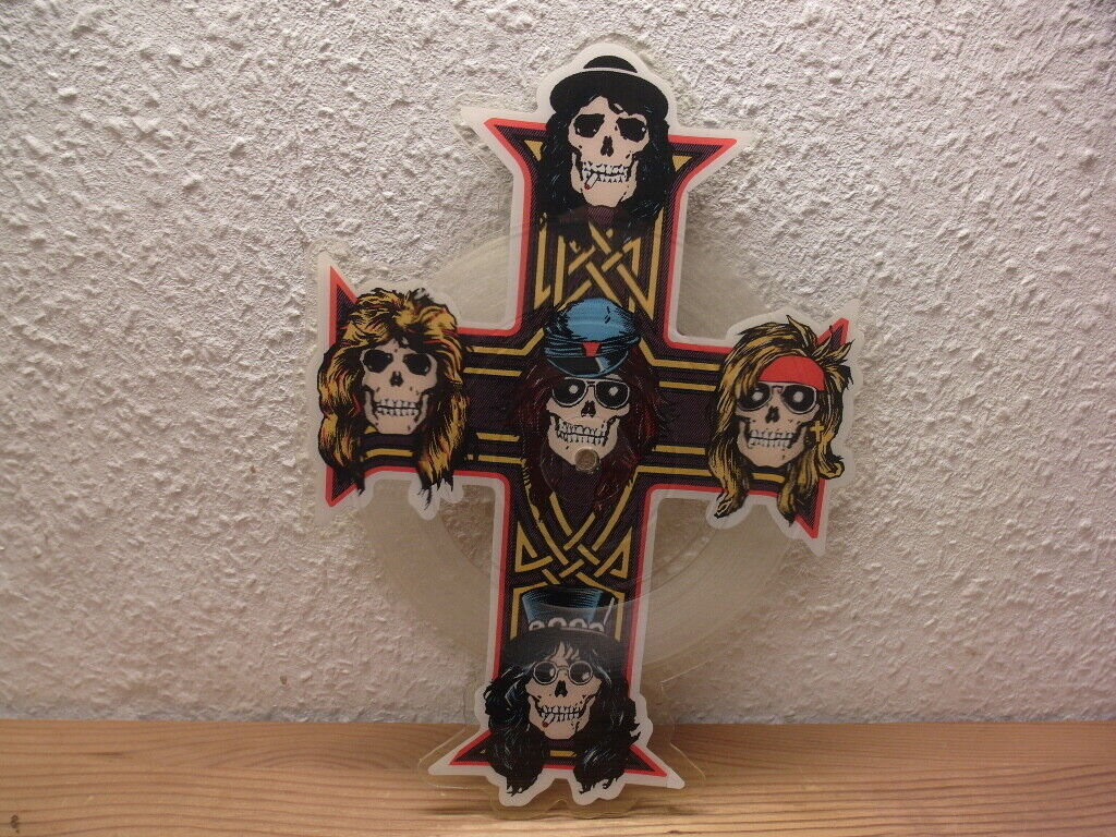 GUNS N  ROSES,  SWEET CHILD O    MINE  RARE, UK, SHAPED PICTURE DISC / 1989