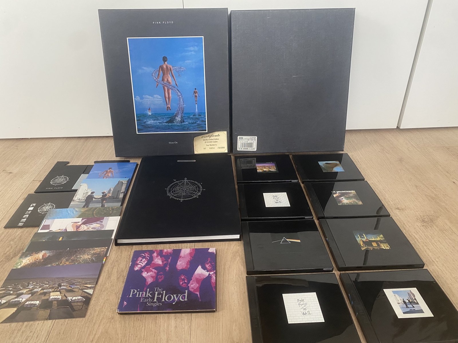 Pink Floyd Shine On Megarare CD Box 1992 Certificate Psych. Rock, Prog. Rock