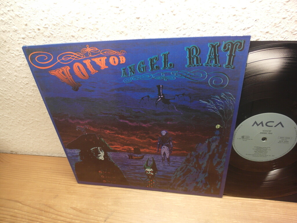 Vo  vod     Angel Rat LP 1991 Metal, Prog Rock, Alternative Rock Voivod