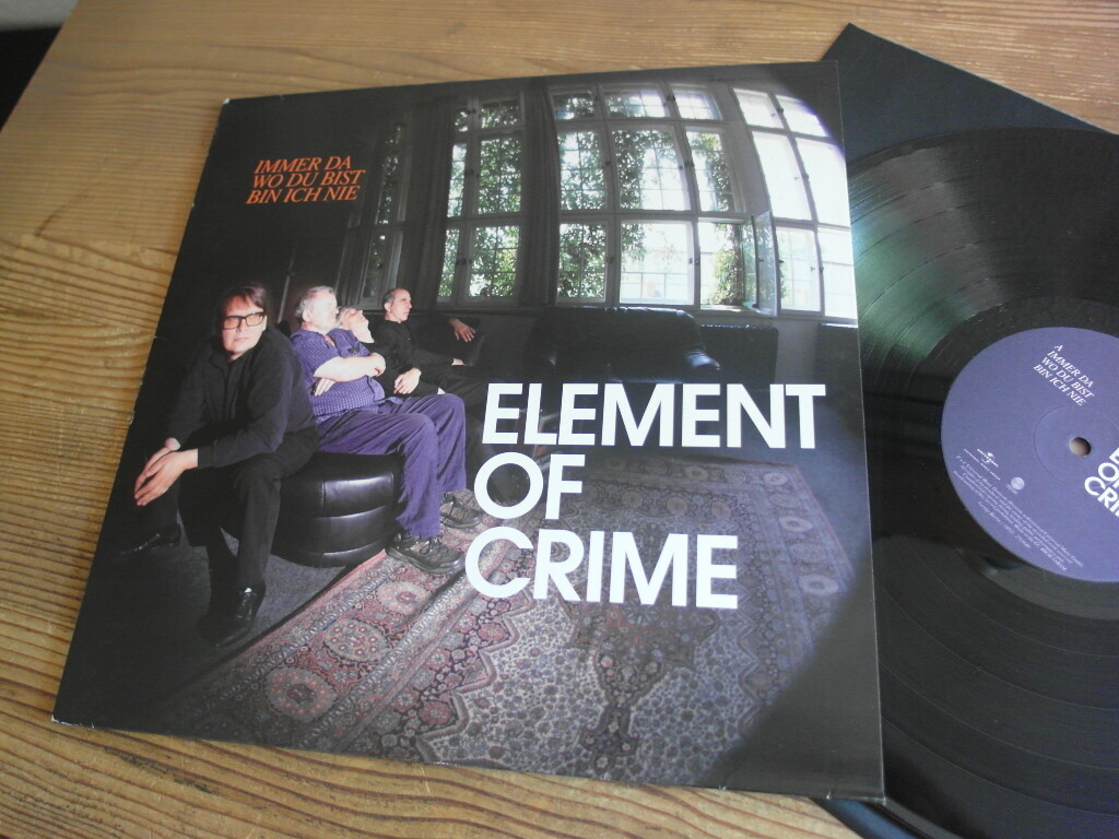 Element Of Crime     Immer Da Wo Du Bist Bin Ich Nie, Rock, Blues, Folk Lp