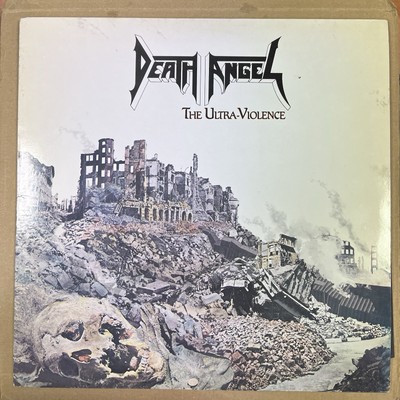DEATH ANGEL - THE ULTRA VIOLENCE - ORIGINAL UK UNDER ONE FLAG LP - FLAG 14