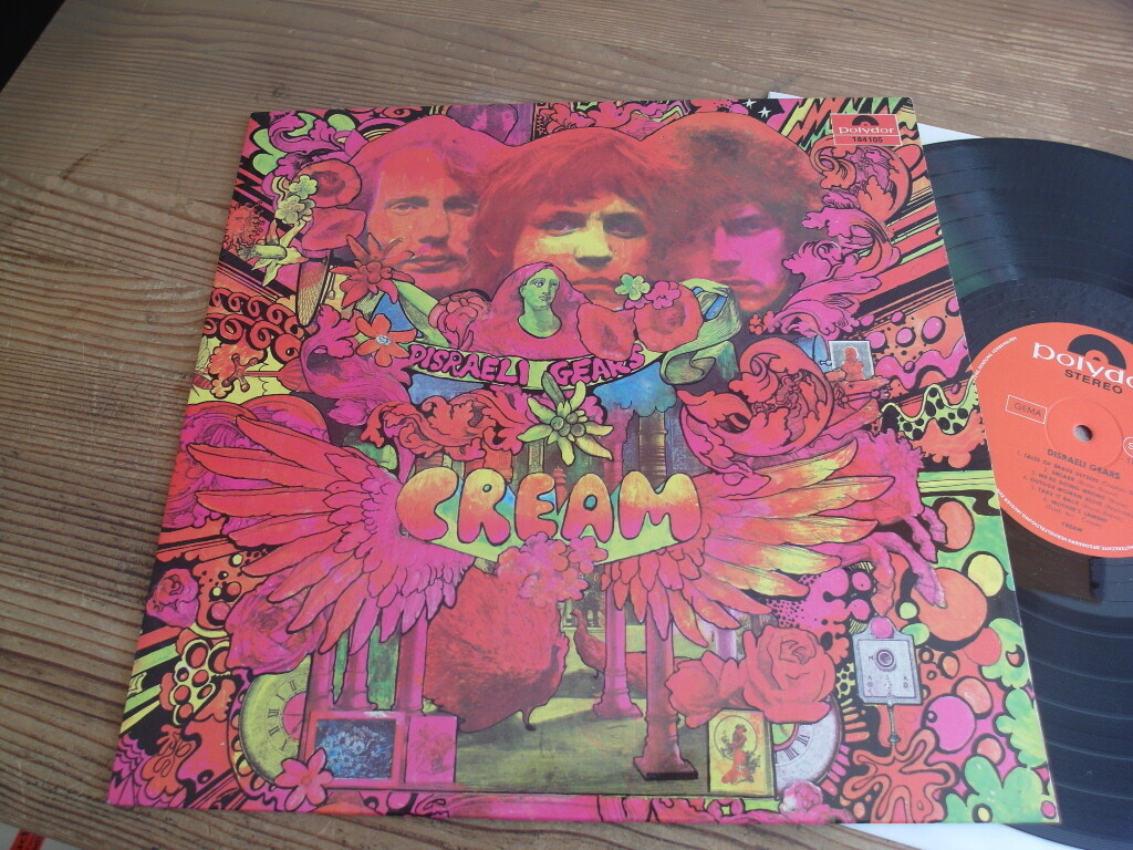 Cream     Disraeli Gears orig 1967 mint- Top rare Blues Rock, Psychedelic Rock LP