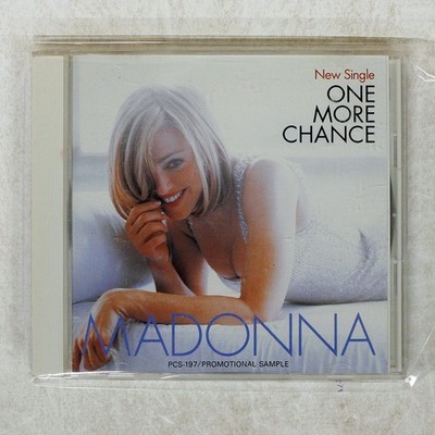 MADONNA ONE MORE CHANCE WARNER PCS197 Japan PROMO ORIGINALLY WITHOUT OBI CD