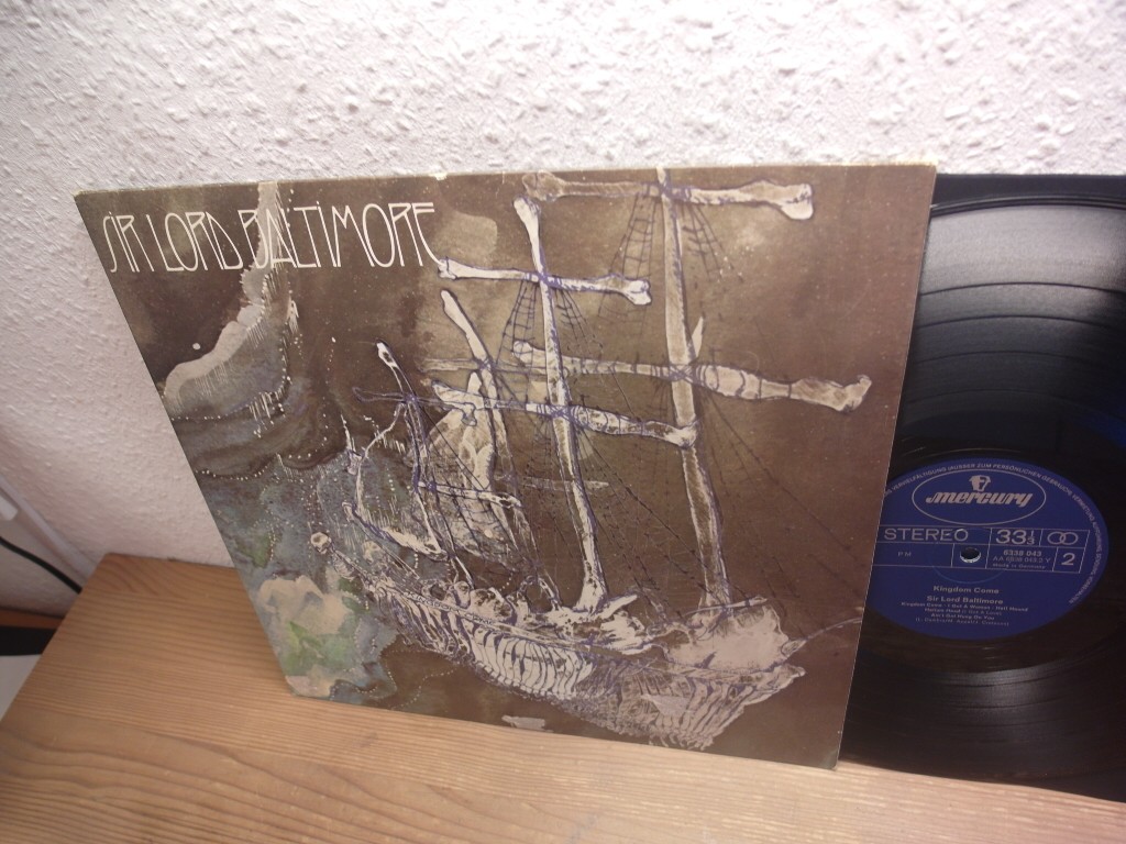 Sir Lord Baltimore     Kingdom Come orig LP 1970 mint- Hard Rock, Prog...monster