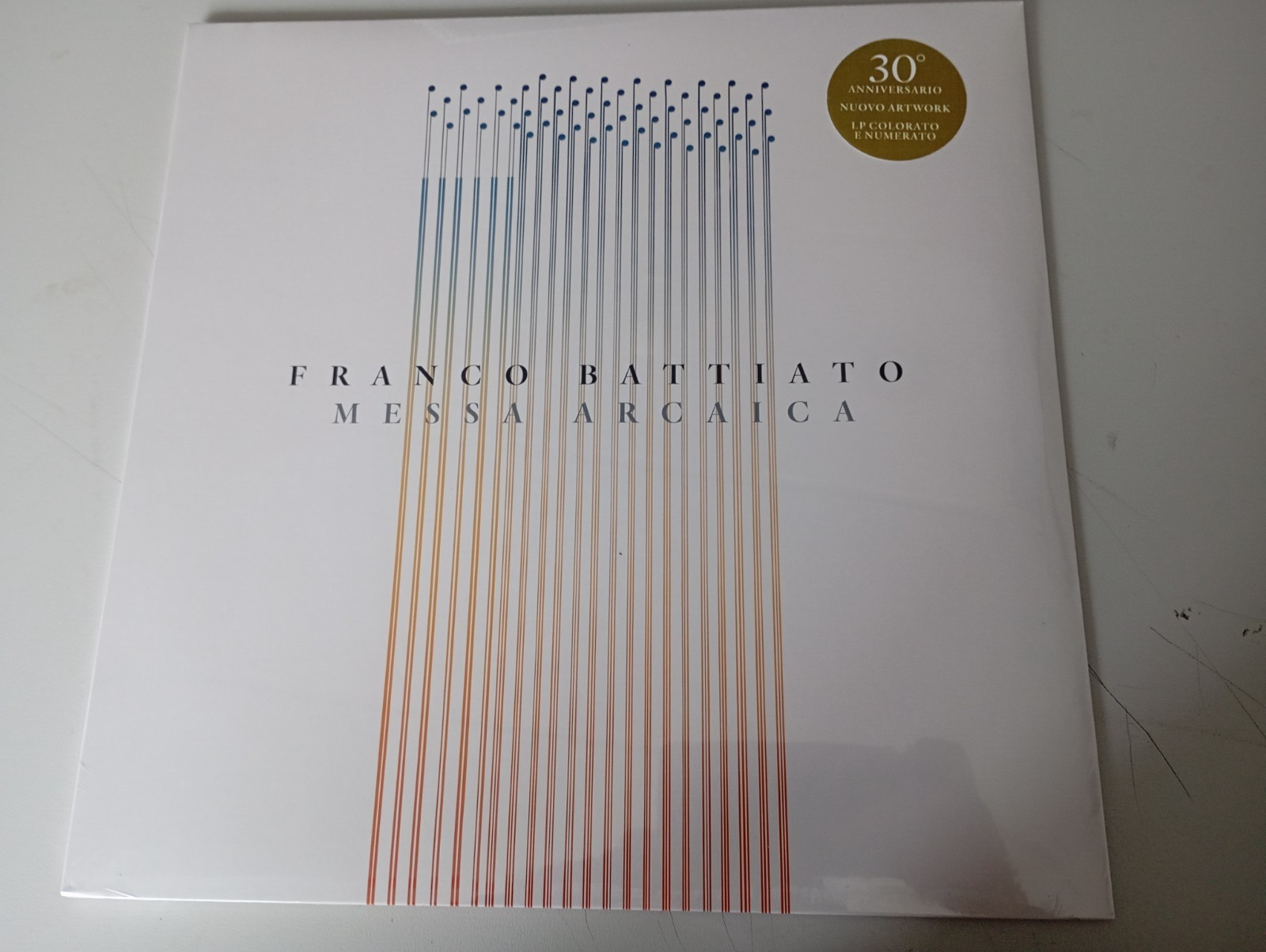 FRANCO BATTIATO RARO LP BLU y 2024 Messa Arcaica NUMERATO 500 COPIE DIFFERENTE