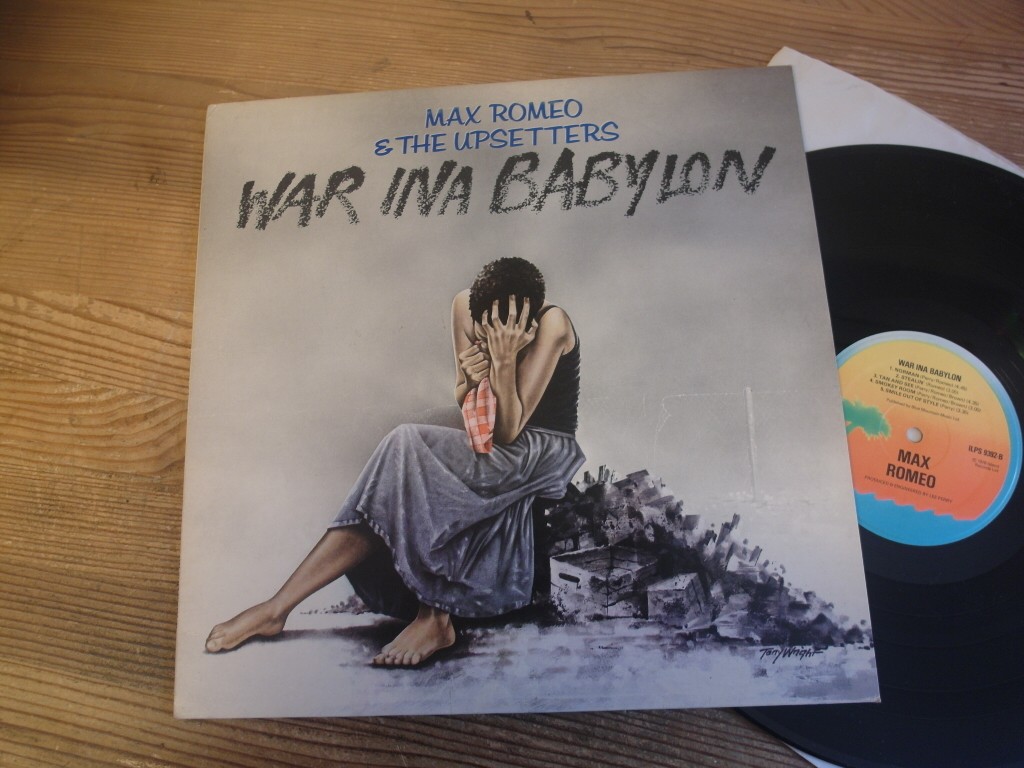 Max Romeo   The Upsetters, War Ina Babylon megarare UK Roots Reggae LP 1976