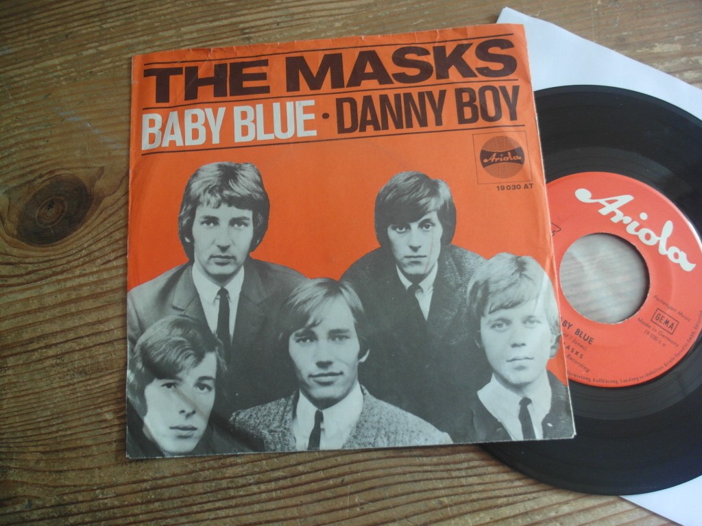 The Masks     Baby Blue megarare  7 Single 1966 mono Beat Psych