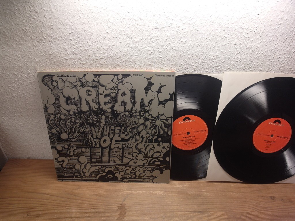 Cream     Wheels Of Fire megarare DLP 1968 Mint- 1st Press, Blues Rock, Psych Rock