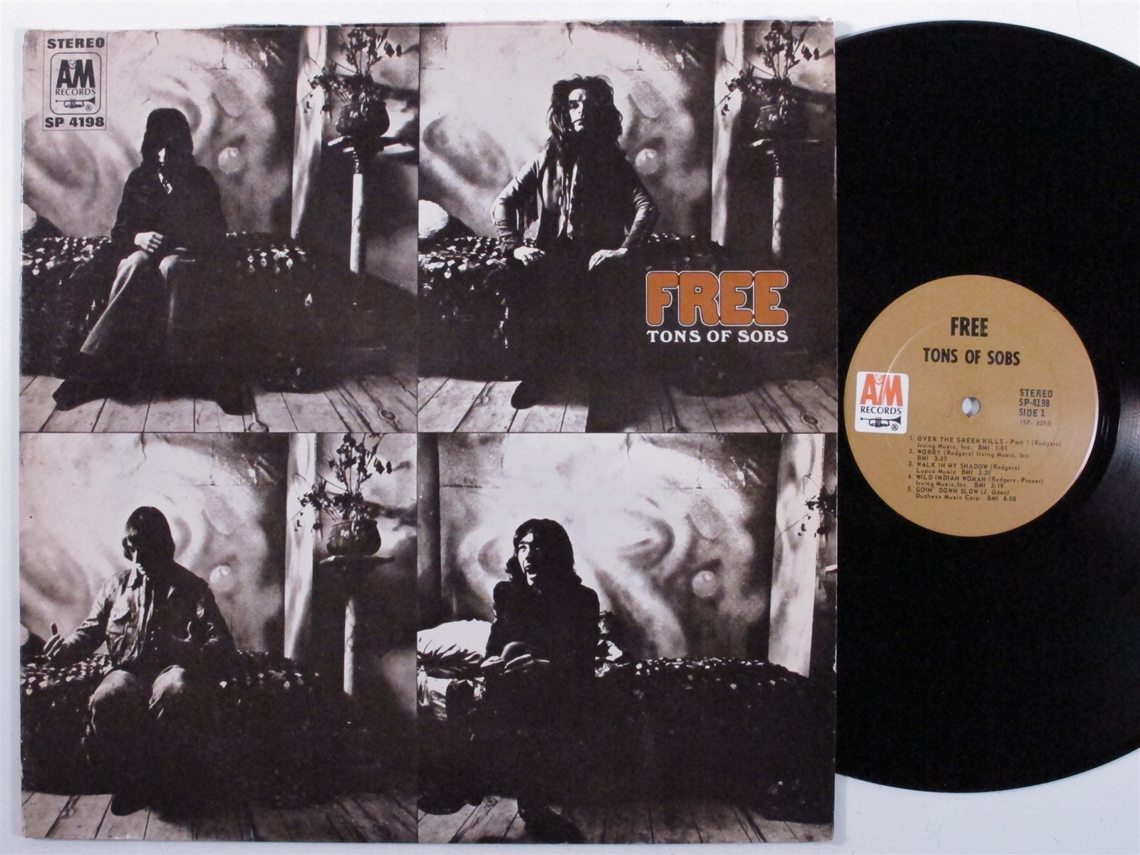 FREE Tons Of Sobs A M LP VG  l