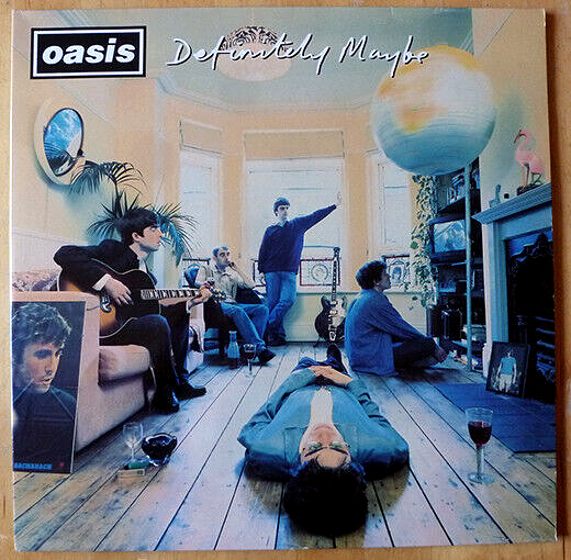 rare Double 33t LP OASIS : Definitely Maybe - EO Damont pressing