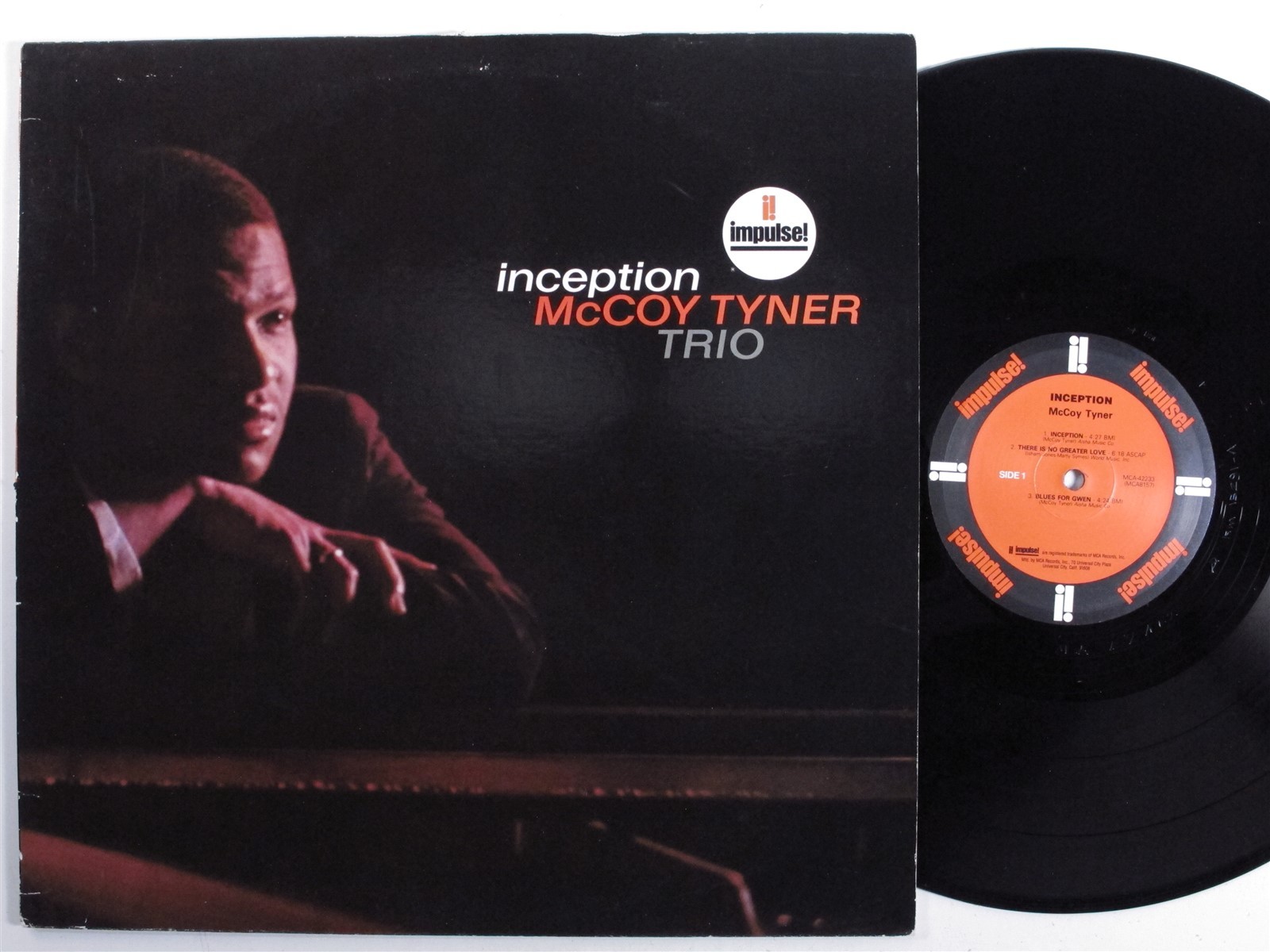 MCCOY TYNER TRIO Inception MCA/IMPULSE MCA-42233 LP VG /VG   with insert o