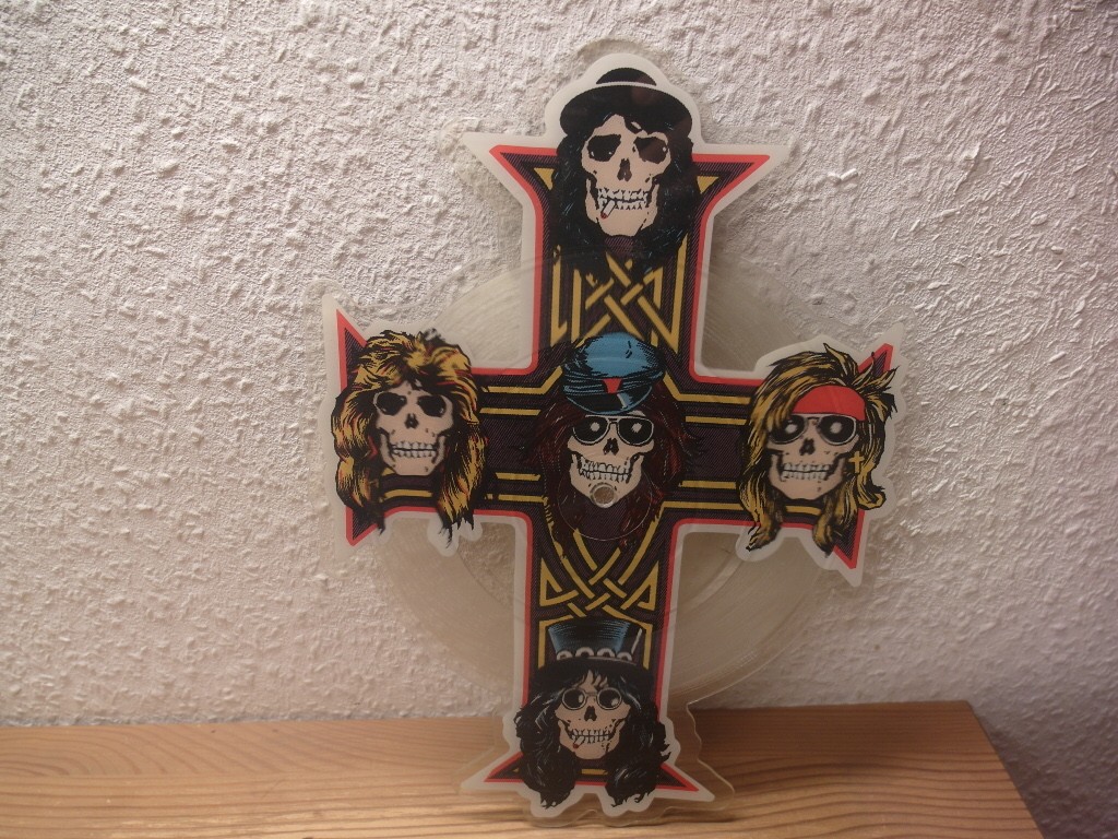Guns N  Roses     Sweet Child O  Mine, Hard Rock, Vinyl, 7  Shape, Picture Disc