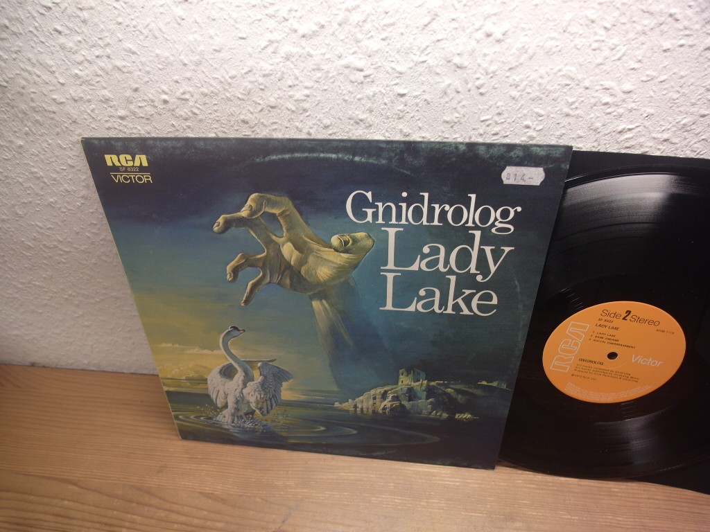 GNIDROLOG LADY LAKE 1972 MINT- LP Orig UK RCA PRESS Prog Rock / ULTRA RARE