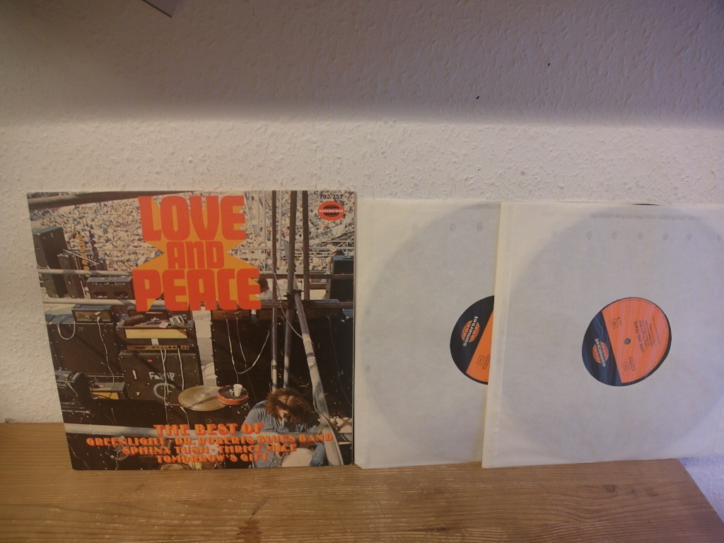 Tomorrow s Gift / Thrice Mice rare DLP Love And Peace 1970 mint Krautrock, psych