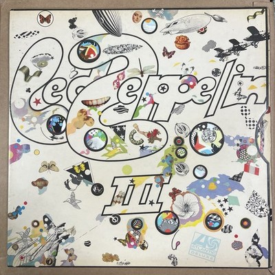 Led Zeppelin - III - UK Atlantic GF LP -2401 002 - Day Misprint -No  Mote It Be 