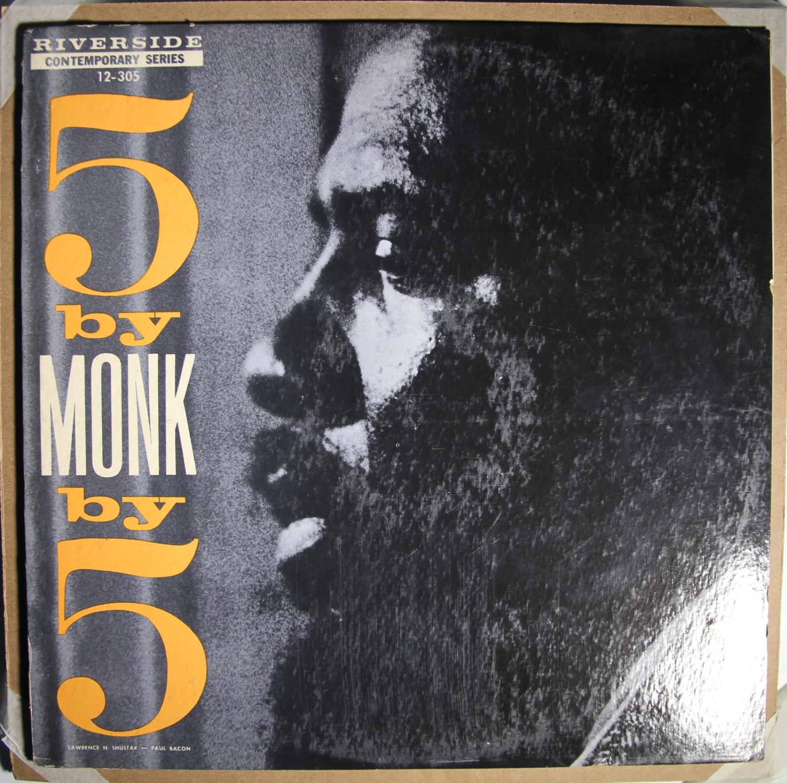 Thelonious Monk - 5 By Monk By 5 - RIVERSIDE 12-305 M-/M- Mono