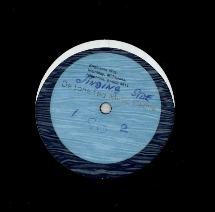 THREE 70 s  VOCALS / THREE 70 s TOASTING. ORIGINAL UK  ACETATE DUBPLATE 12in.