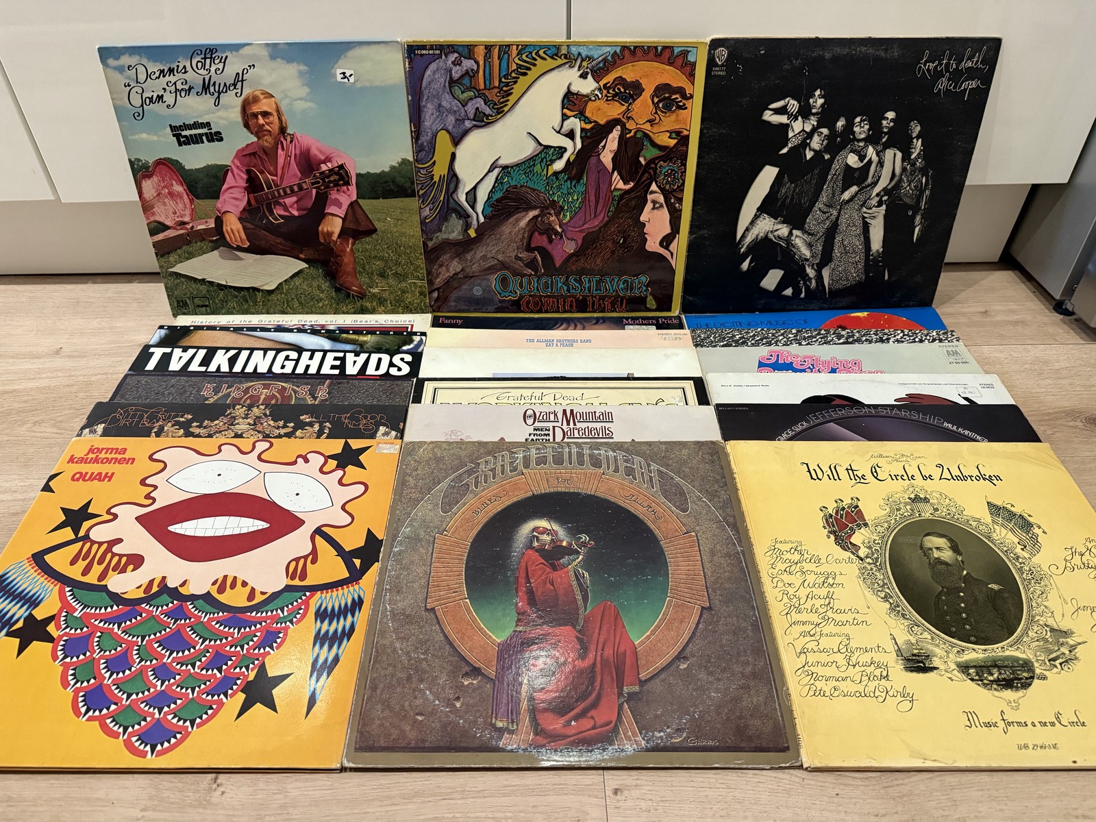 30x LP Lot Southern Rock, Psychedelic Rock, Folk Rock, Space Rock