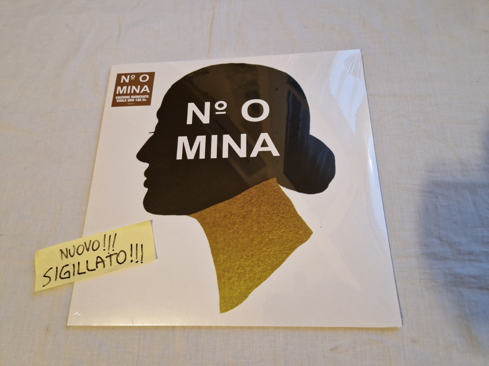 MINA N. 0 33 GIRI LP ORO Copia n 77 2025 RARISSIMO RENATO ZERO NERI No CD 45